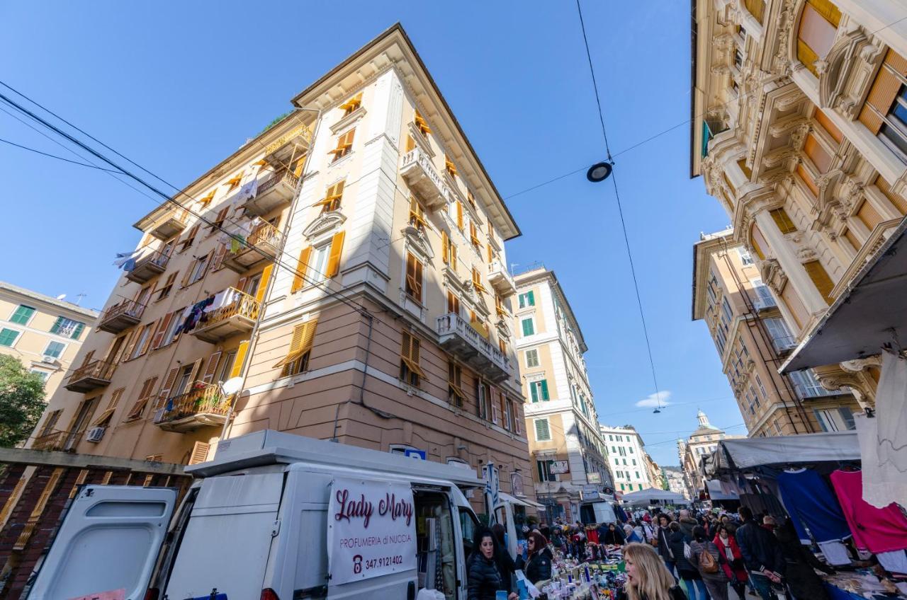 דירות Altido Modern Flat For 6 In The Heart Of Genova Foce מראה חיצוני תמונה